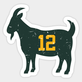 Goat 12 vintage Sticker